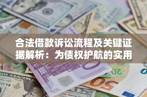 武汉合法借款诉讼流程及关键证据解析：为债权护航的实用指南