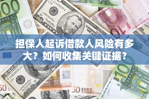 武汉担保人起诉借款人风险有多大？如何收集关键证据？