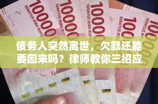武汉债务人突然离世，欠款还能要回来吗？律师教你三招应对