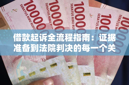 武汉借款起诉全流程指南：证据准备到法院判决的每一个关键步骤