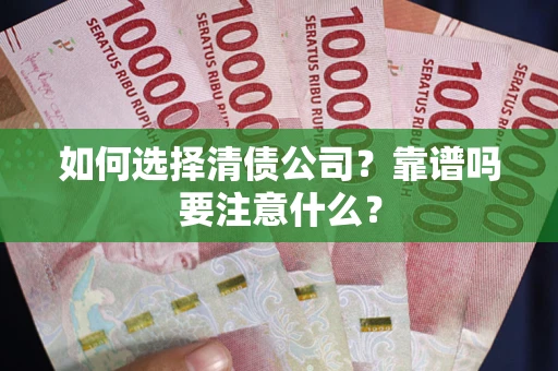武汉如何选择清债公司？靠谱吗要注意什么？