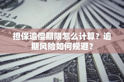 武汉担保追偿期限怎么计算？逾期风险如何规避？